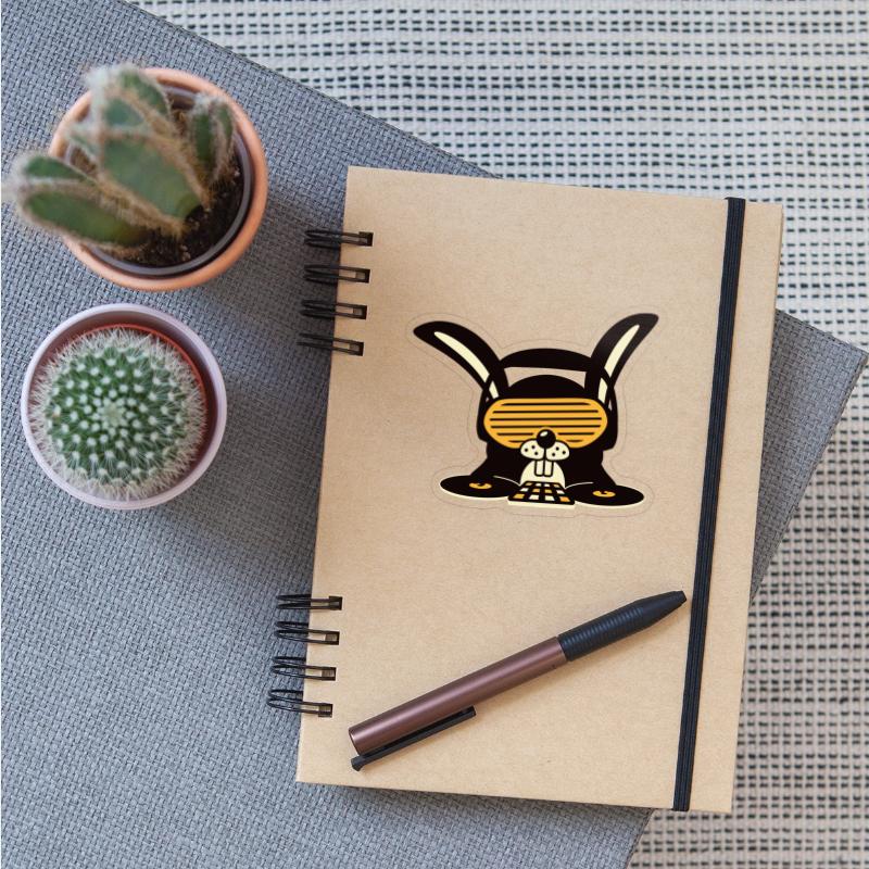 DJ Club Fun Disco Music Party Funny Rabbit Bunny