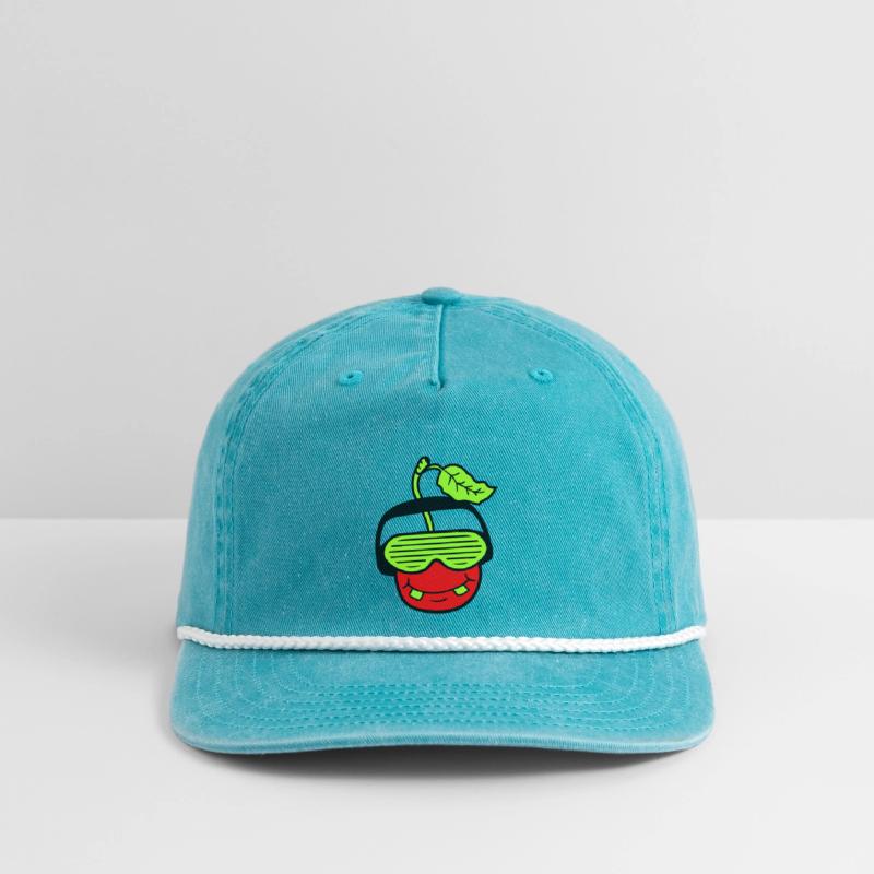 DJ Happy Cherry Fruit Smiling Club Music Party Fun