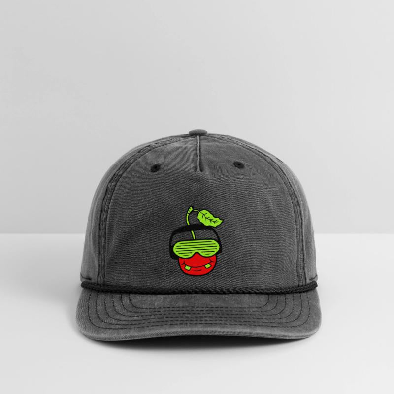 DJ Happy Cherry Fruit Smiling Club Music Party Fun