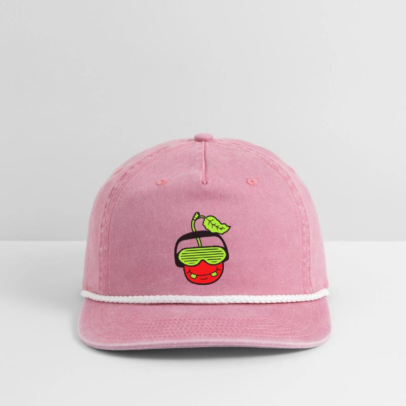 DJ Happy Cherry Fruit Smiling Club Music Party Fun