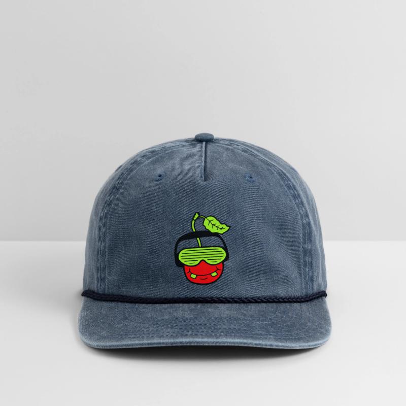 DJ Happy Cherry Fruit Smiling Club Music Party Fun