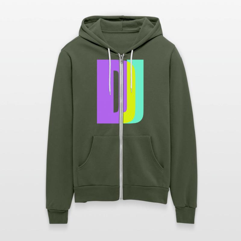 DJ letters party music text logo lettering symbol