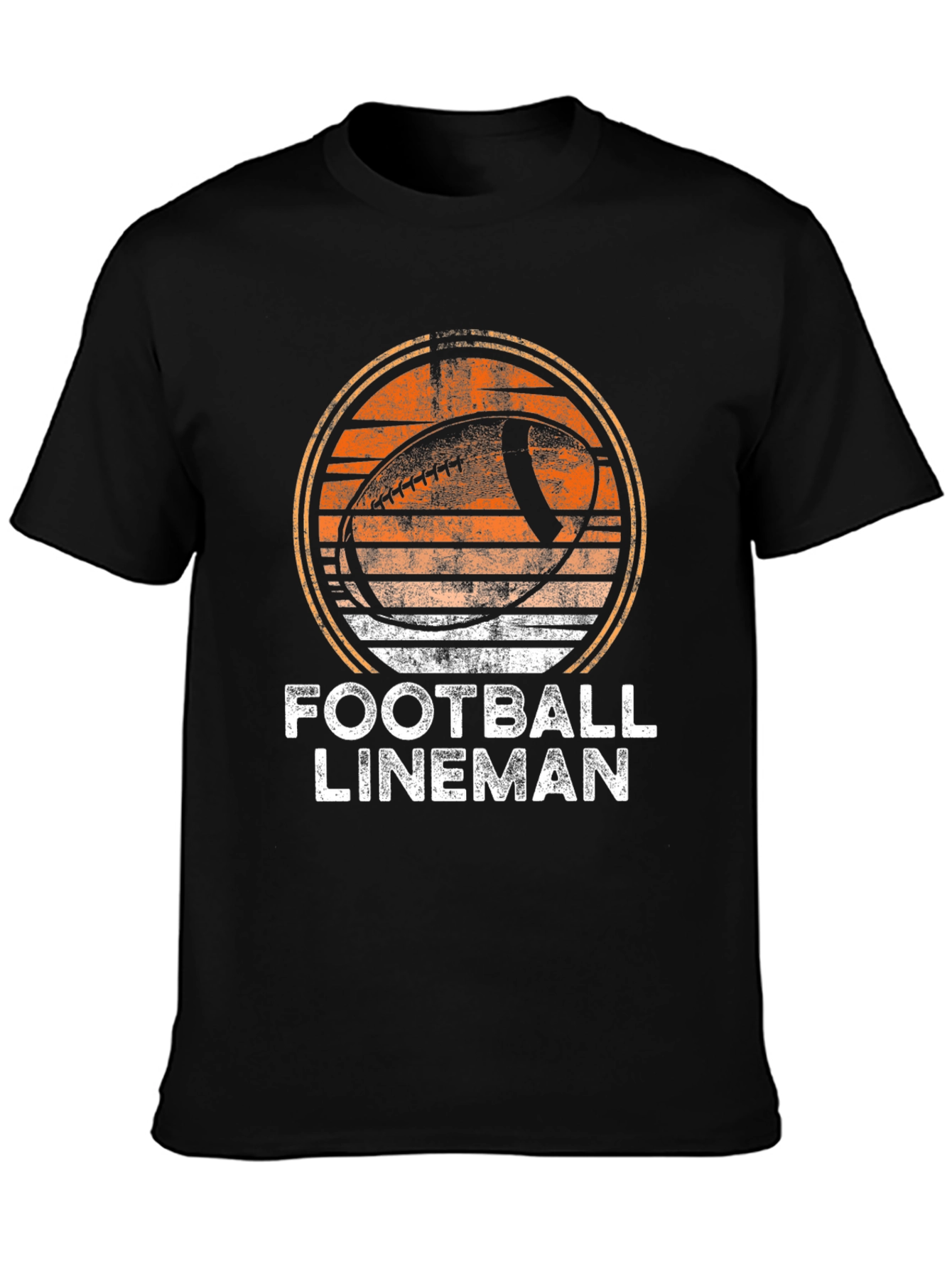 Football Lineman Graphic T-Shirt