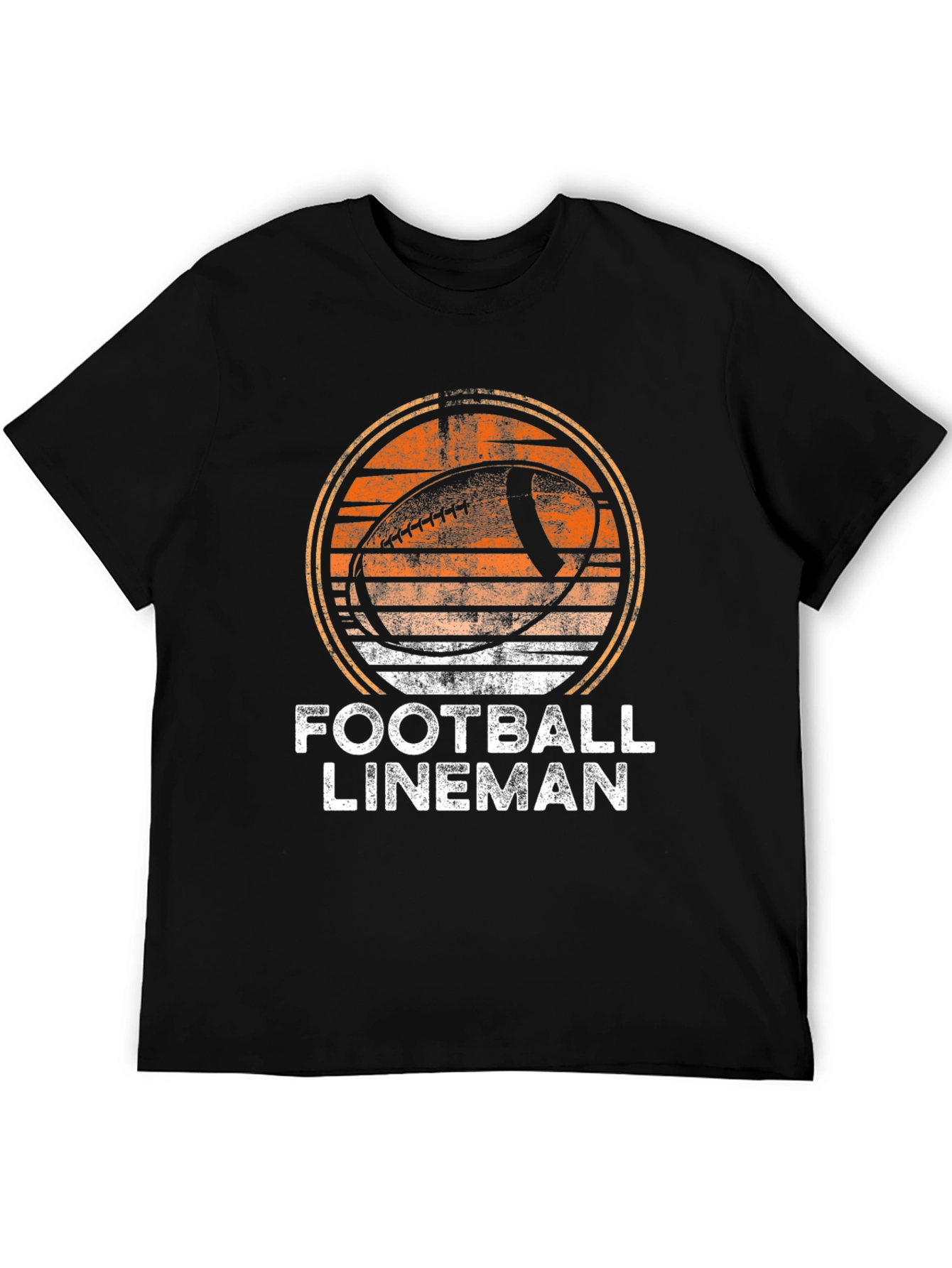 Football Lineman Graphic T-Shirt