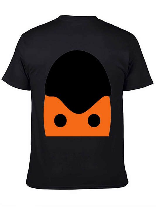 Funny Ninja Mask Graphic Tee - Soft Cotton Shirt