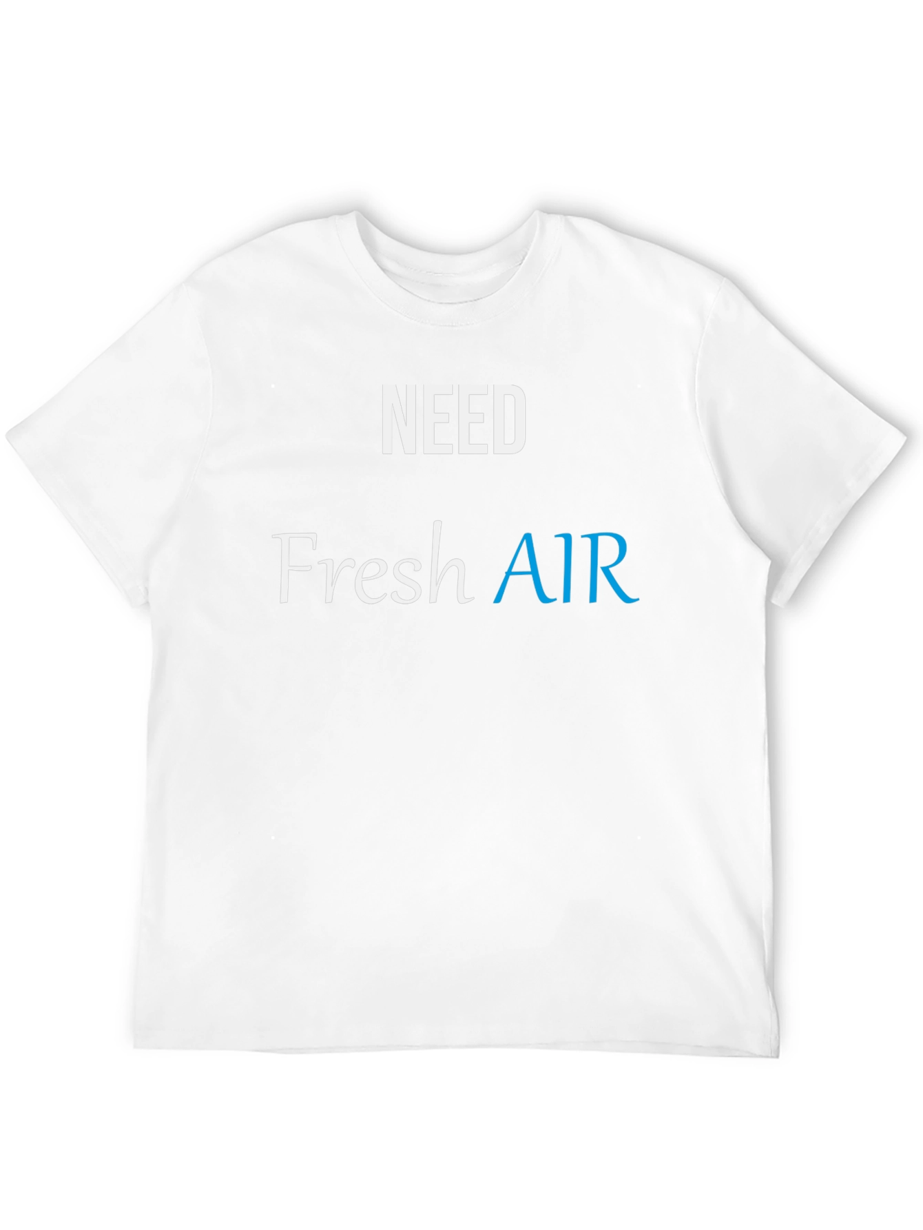 Need Fresh Air Black T-Shirt