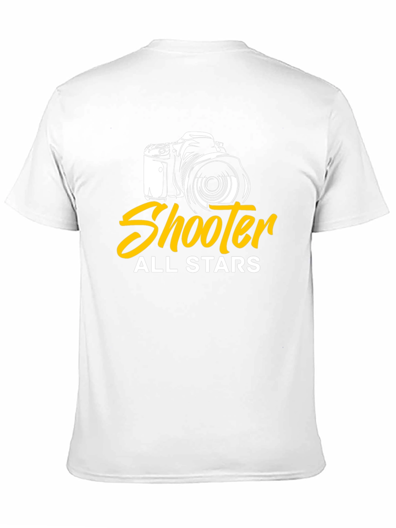 Shooter All Stars Camera Graphic Black T-Shirt