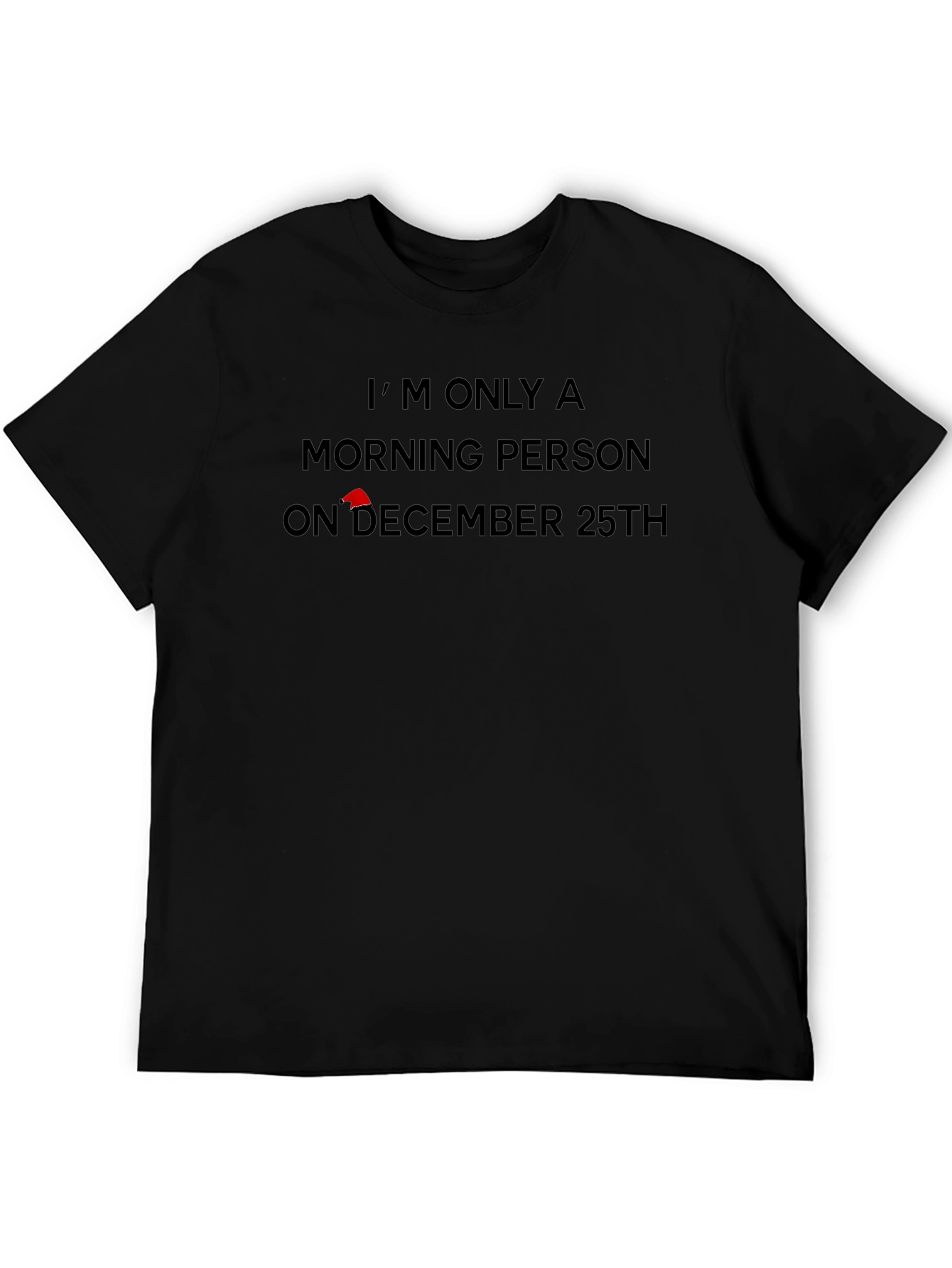 Funny Christmas Morning Person T-Shirt