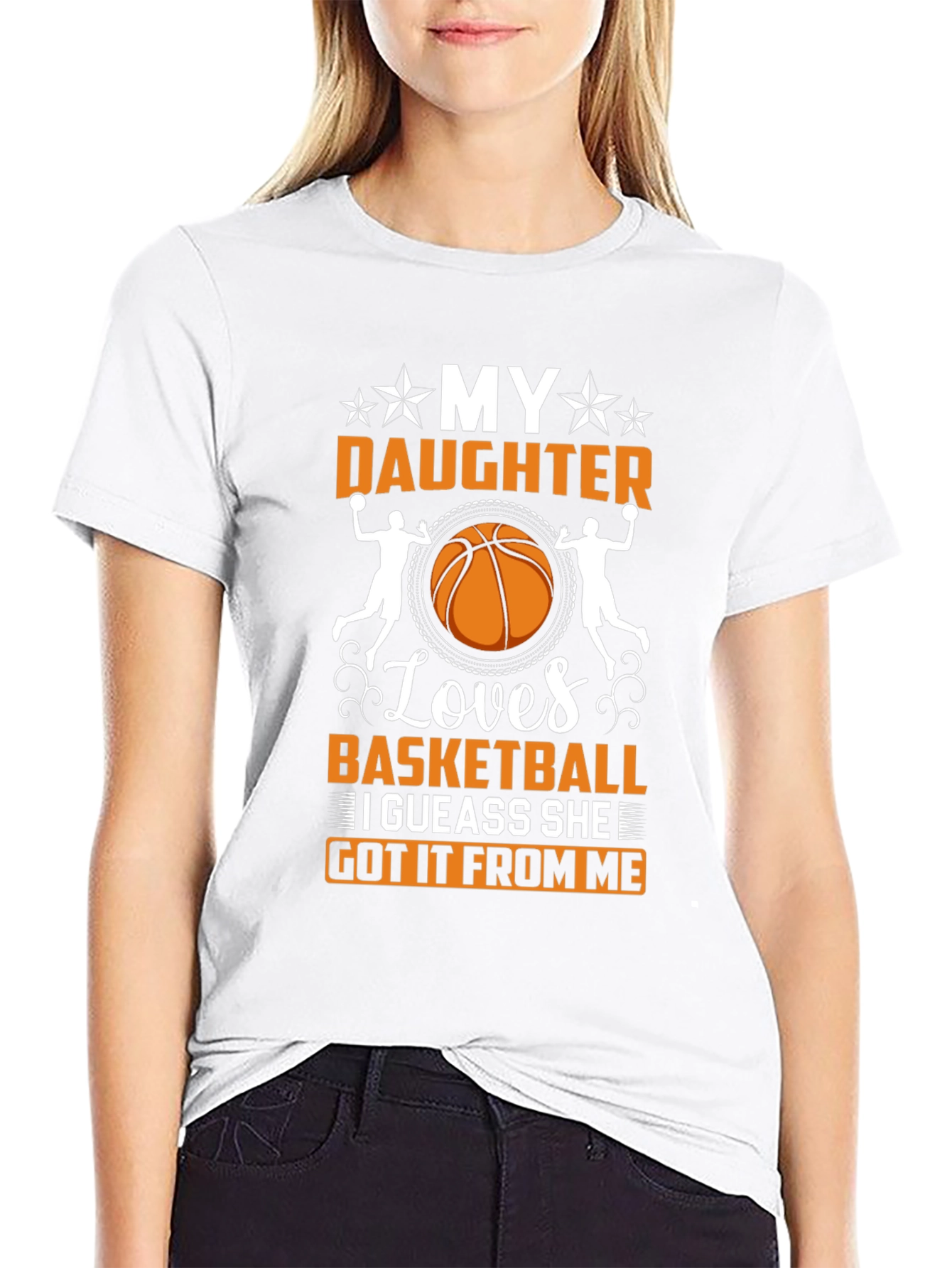 My Daughter Loves Basketball T-Shirt