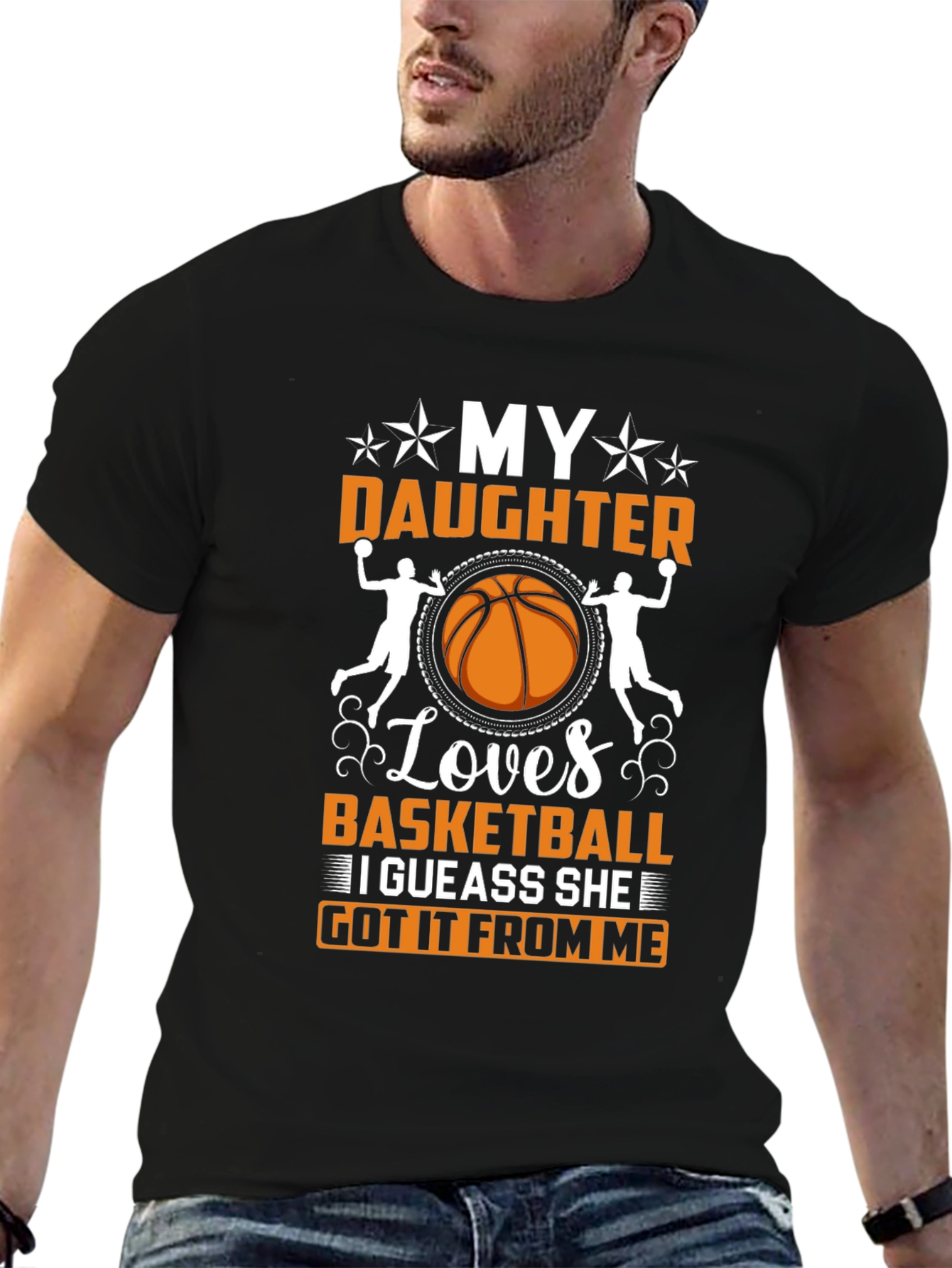 My Daughter Loves Basketball T-Shirt
