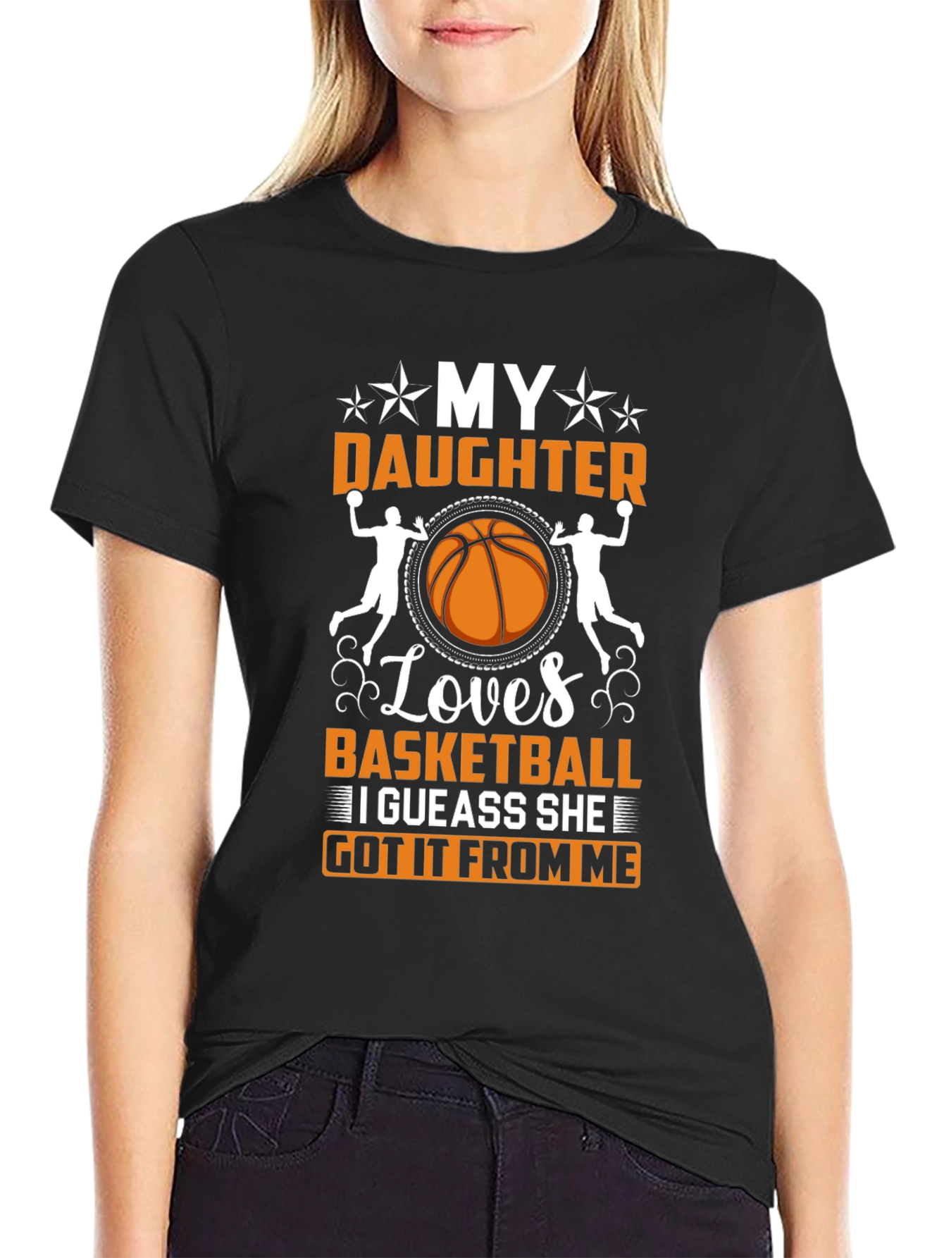 My Daughter Loves Basketball T-Shirt