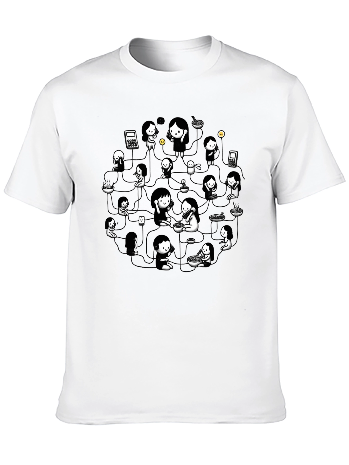 Social Network T-Shirt - Connected World