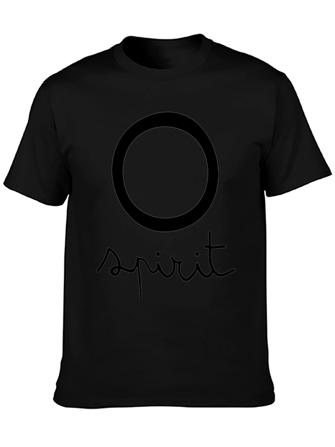 Spirit Graphic Tee - Stylish Crew Neck T-Shirt