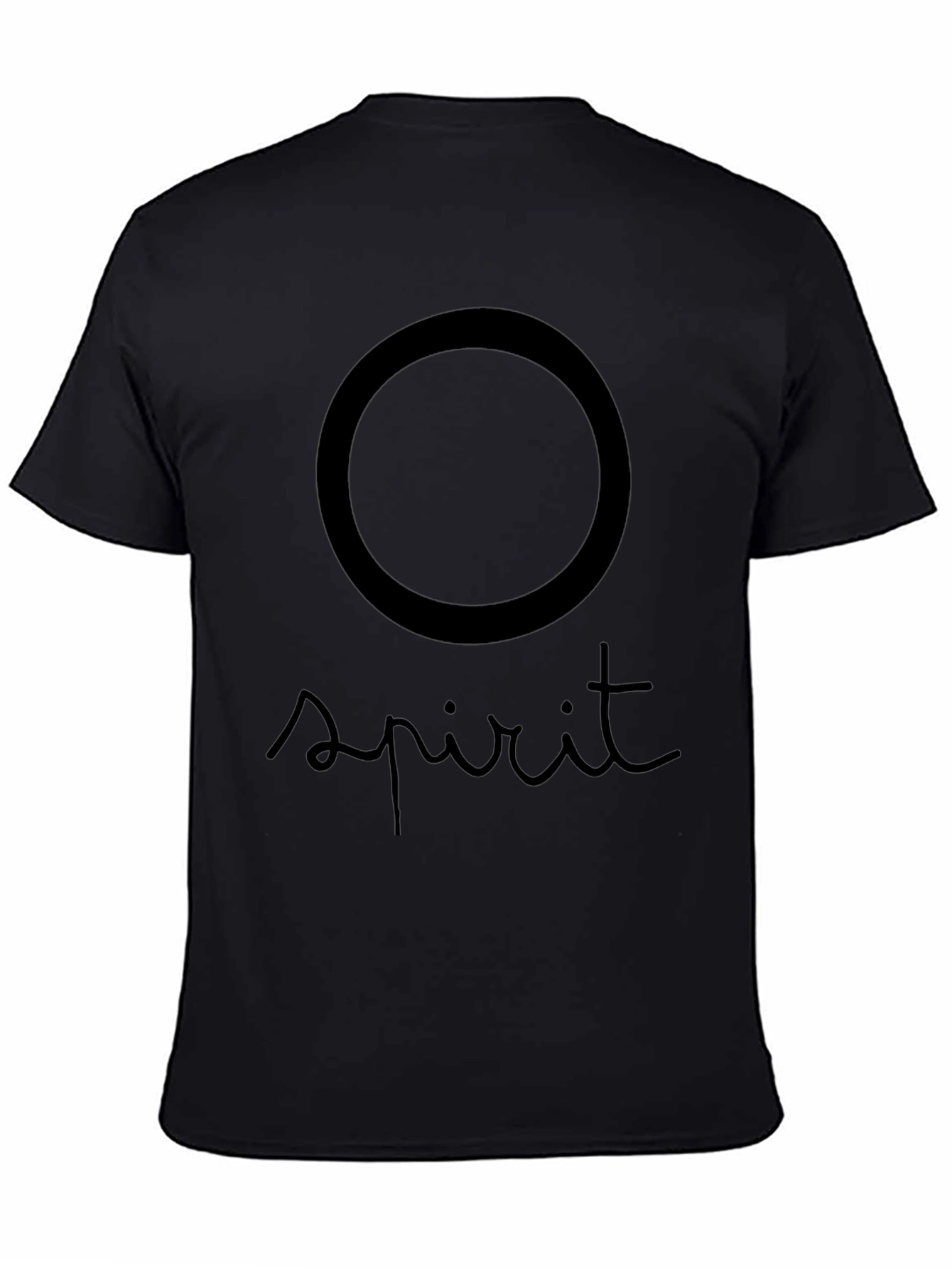 Spirit Graphic Tee - Stylish Crew Neck T-Shirt
