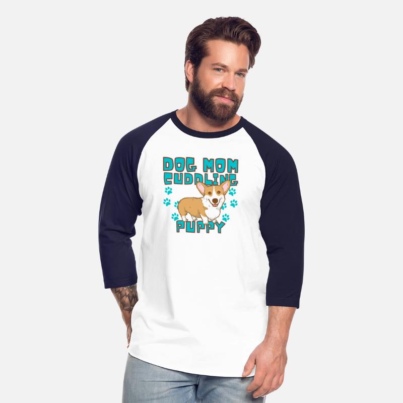 DOG MOM CUDDLING PUPPY DOGS LOVERS