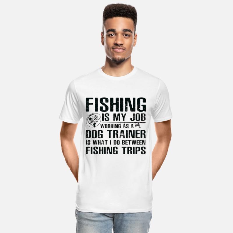 Dog Trainer Funny Fishing