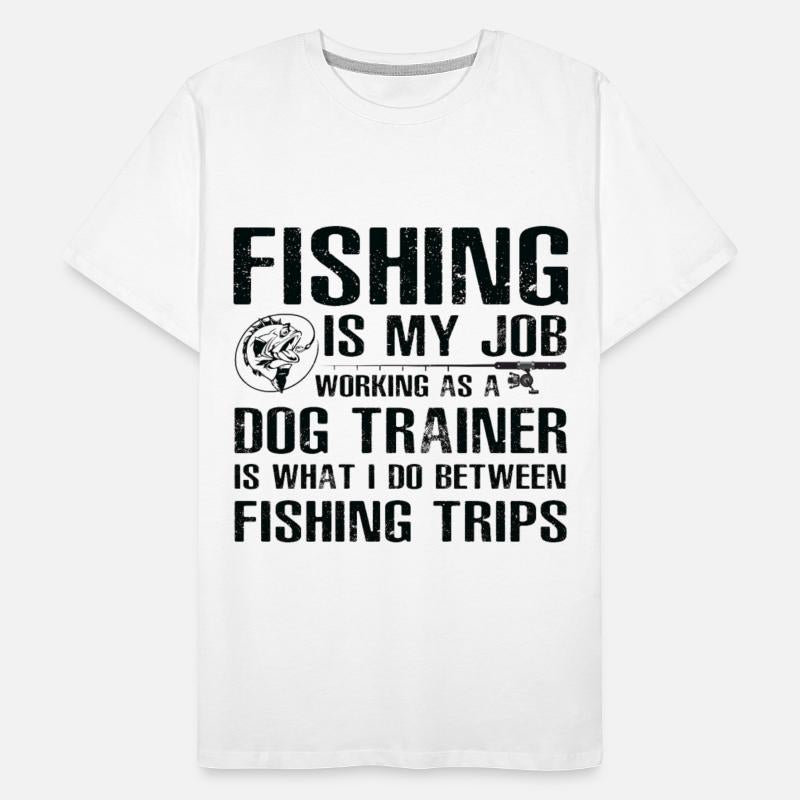Dog Trainer Funny Fishing