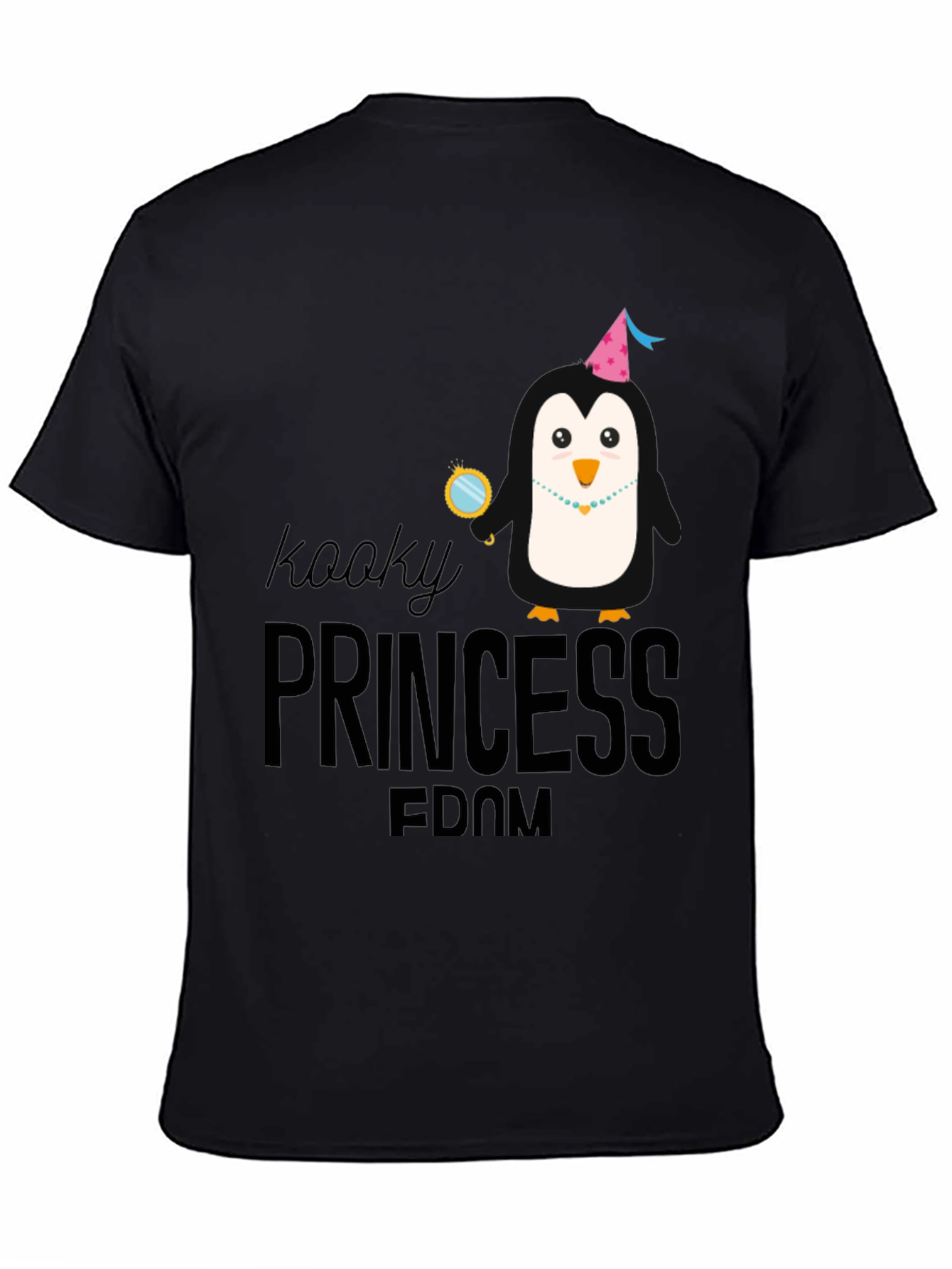 Kooky Princess Penguin Graphic Tee