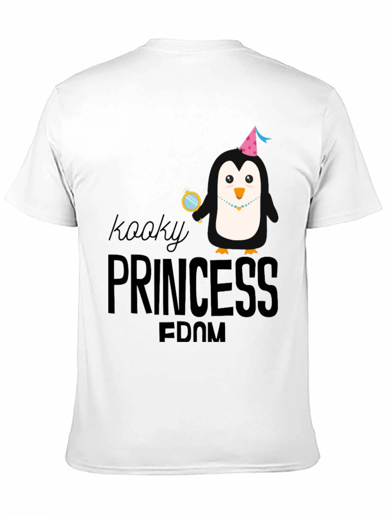 Kooky Princess Penguin Graphic Tee