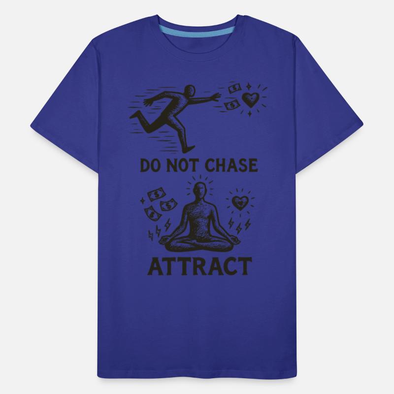 Don't Chase Attract | Minimalist Meditation Art