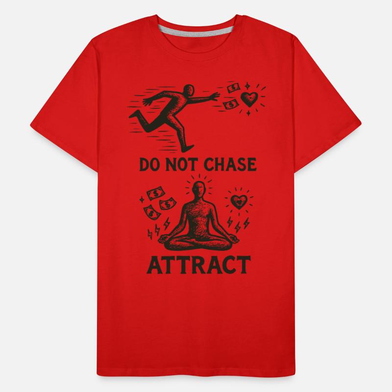Don't Chase Attract | Minimalist Meditation Art