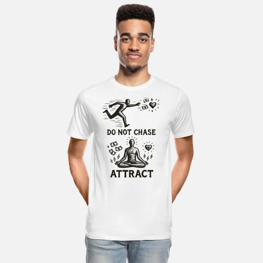 Don't Chase Attract | Minimalist Meditation Art