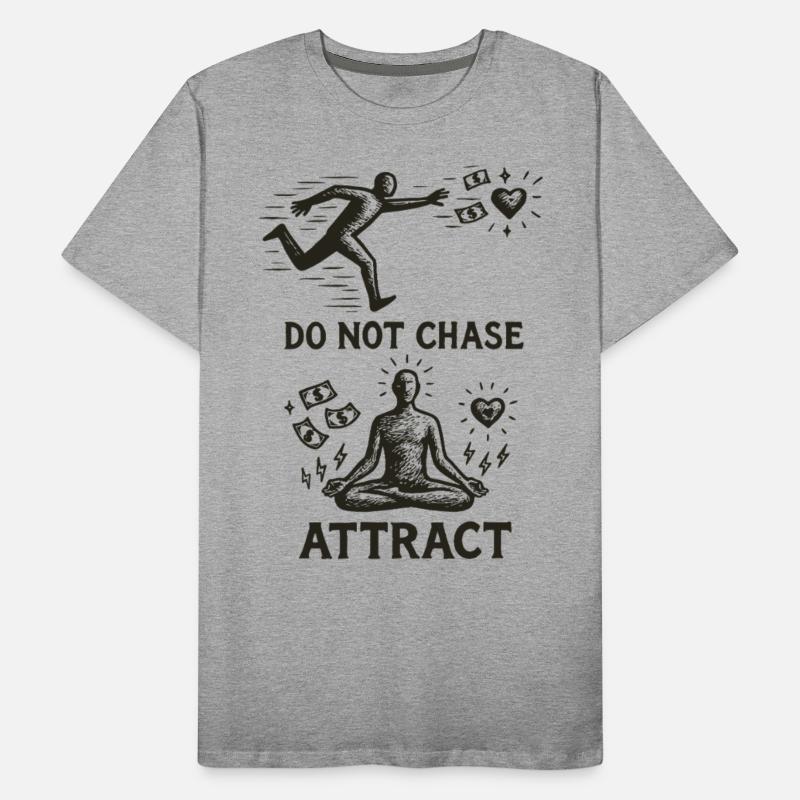 Don't Chase Attract | Minimalist Meditation Art