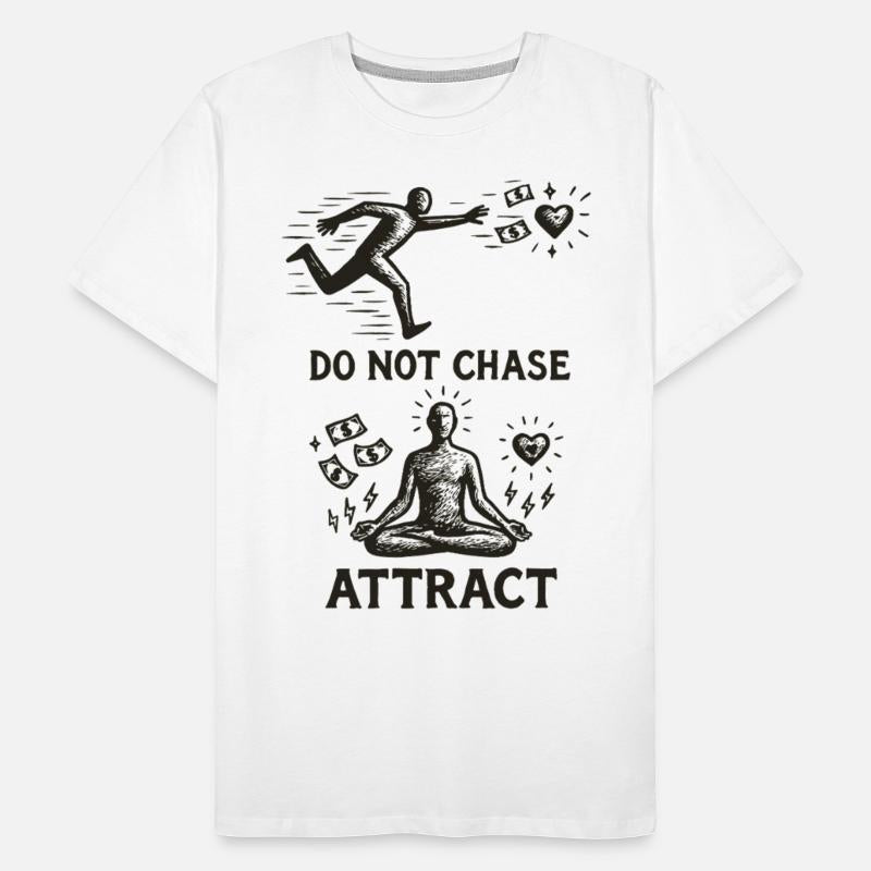 Don't Chase Attract | Minimalist Meditation Art