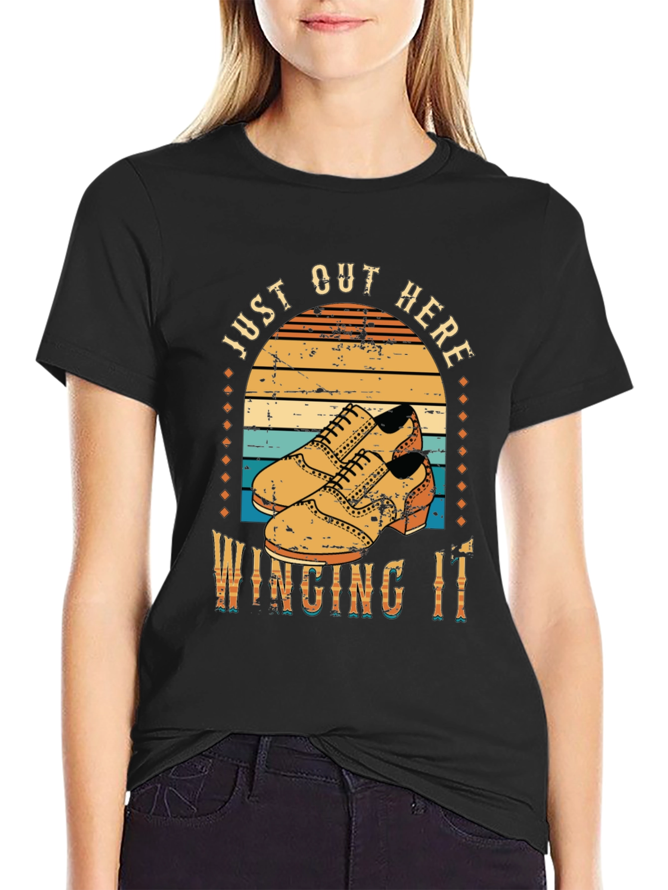 Just Out Here Winging It T-Shirt