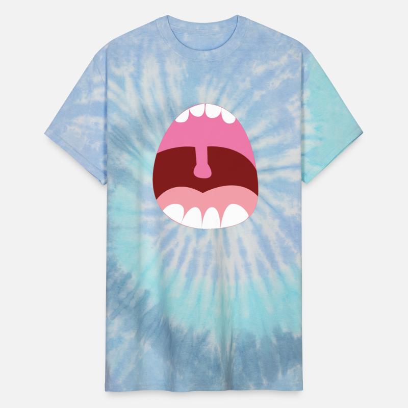 Draw Mouth and Tongue T Shirt Design for Men,women