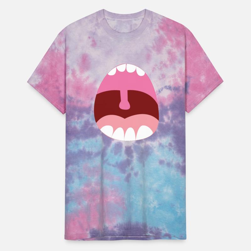 Draw Mouth and Tongue T Shirt Design for Men,women