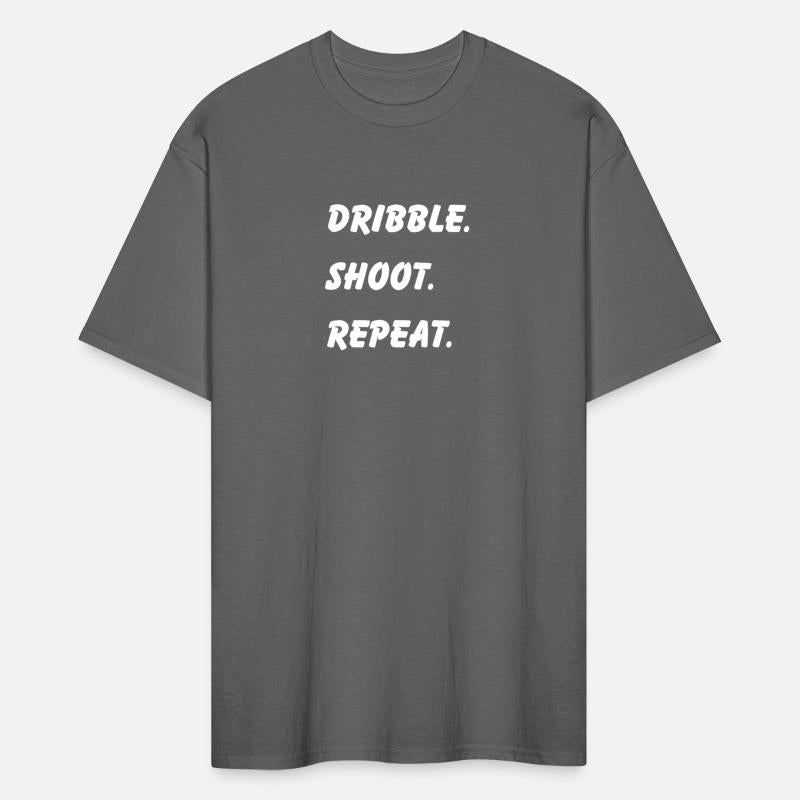 Dribble. Shoot. Repeat. Basketball T-Shirt