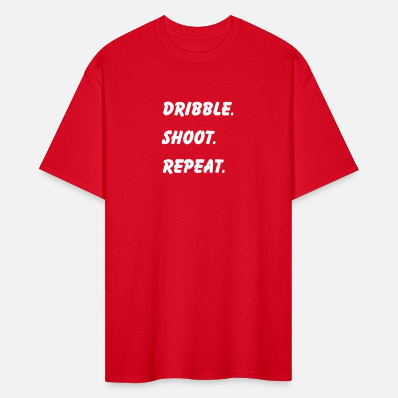 Dribble. Shoot. Repeat. Basketball T-Shirt