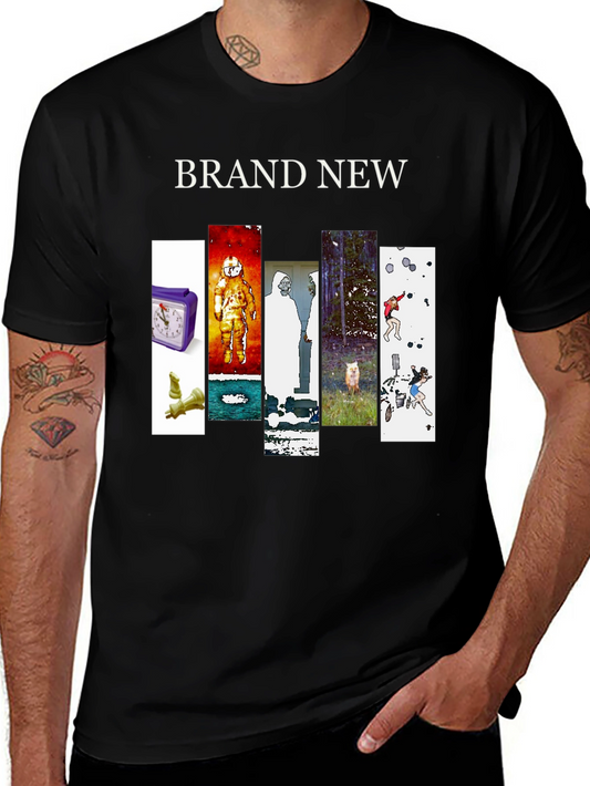 Brand New Band Album Cover Art Black T-Shirt