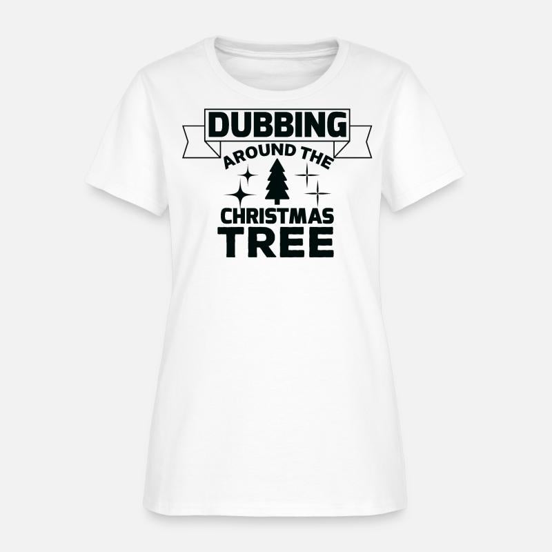 Dubbing around the Christmas tree T shirt