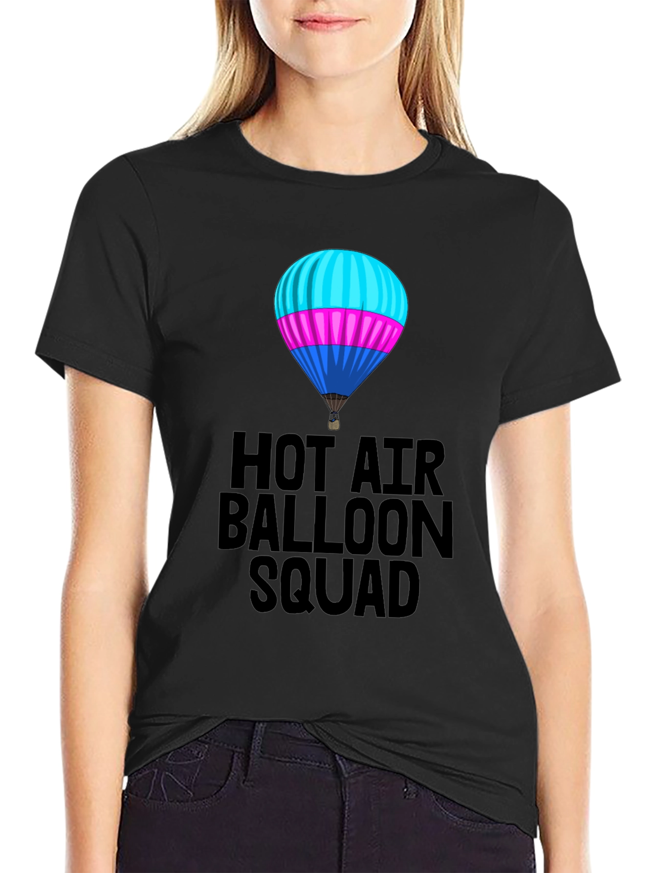 Hot Air Balloon Squad Graphic T-Shirt