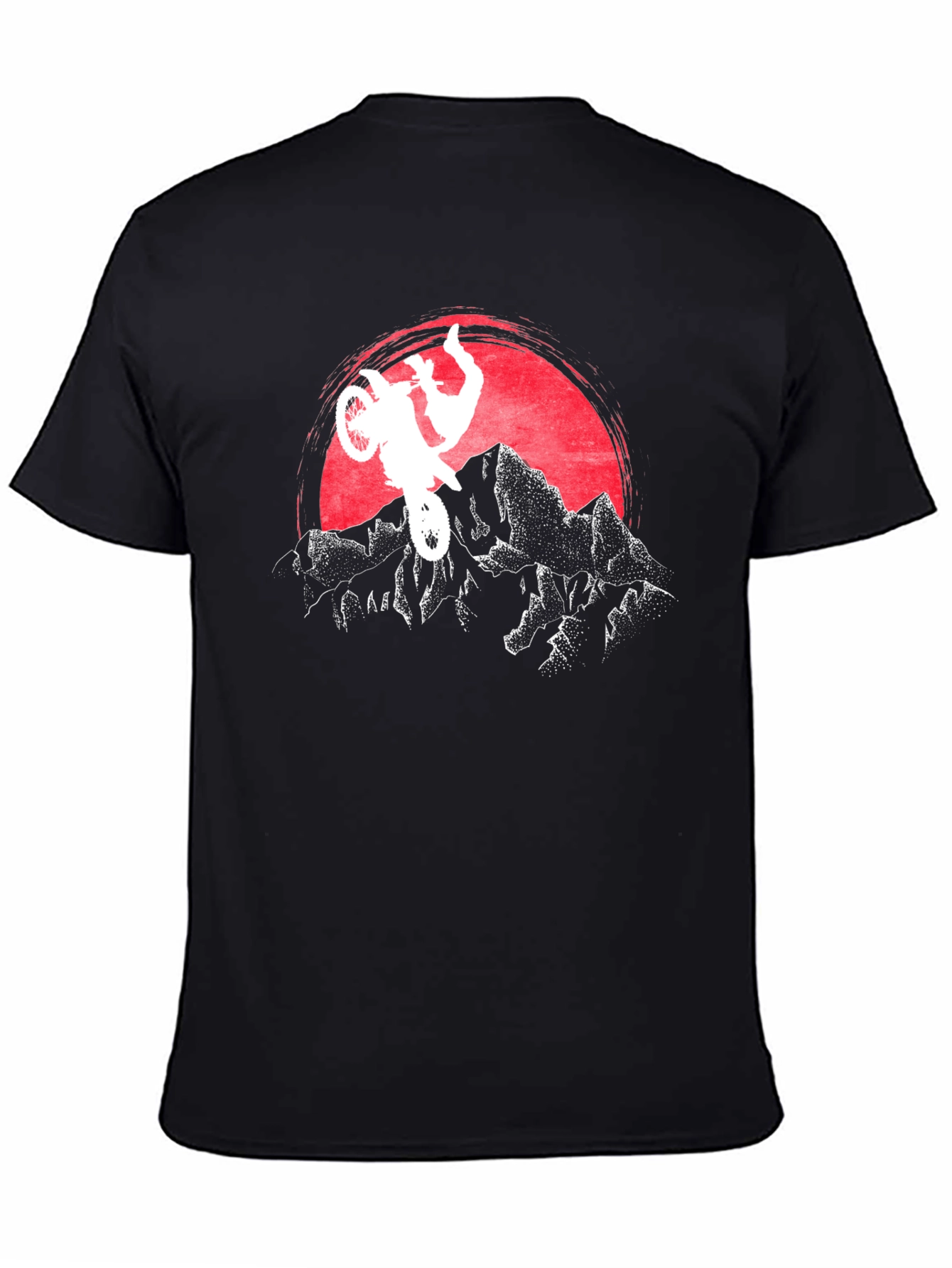 Motocross Sunset Graphic Tee