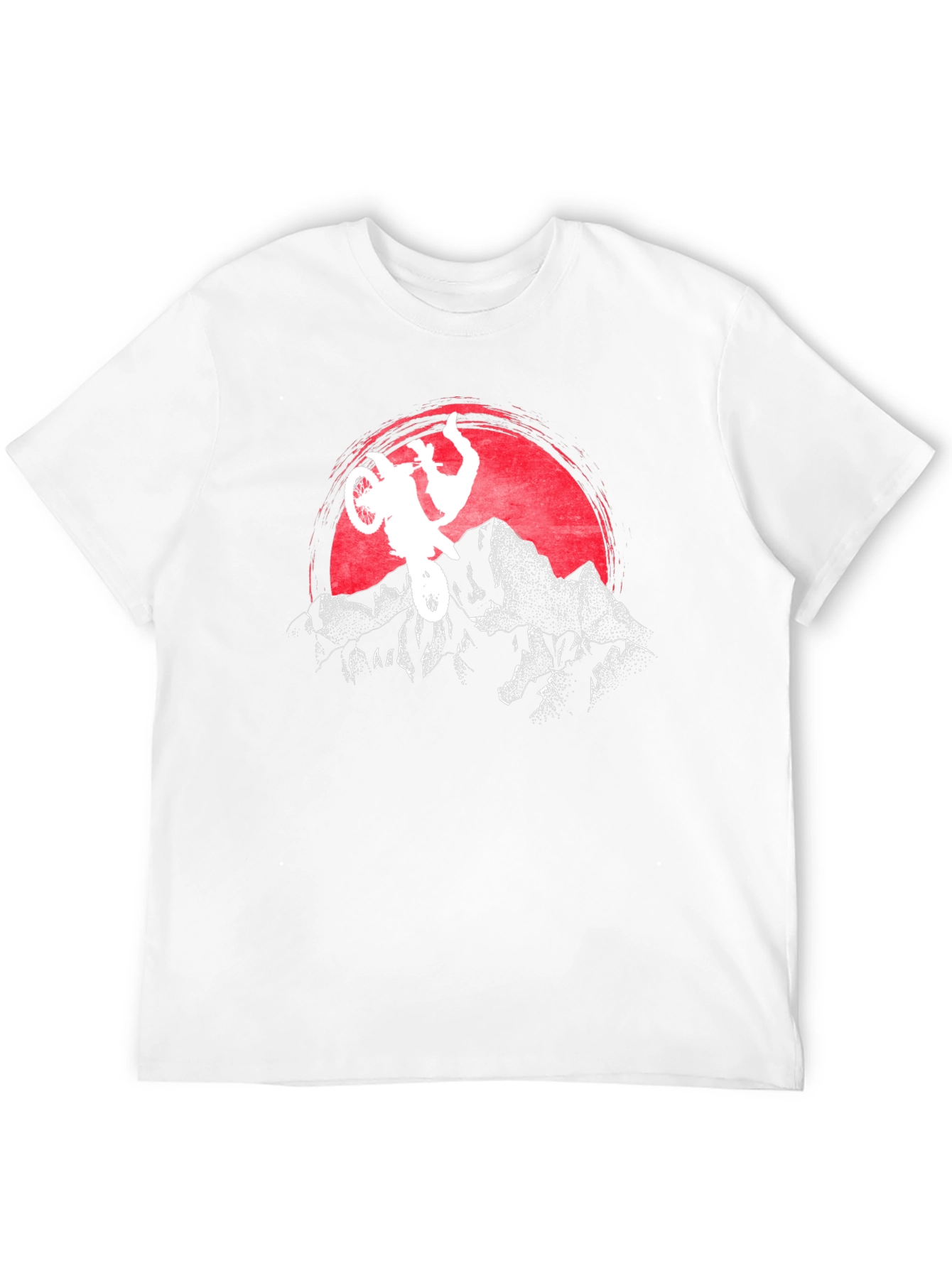 Motocross Sunset Graphic Tee