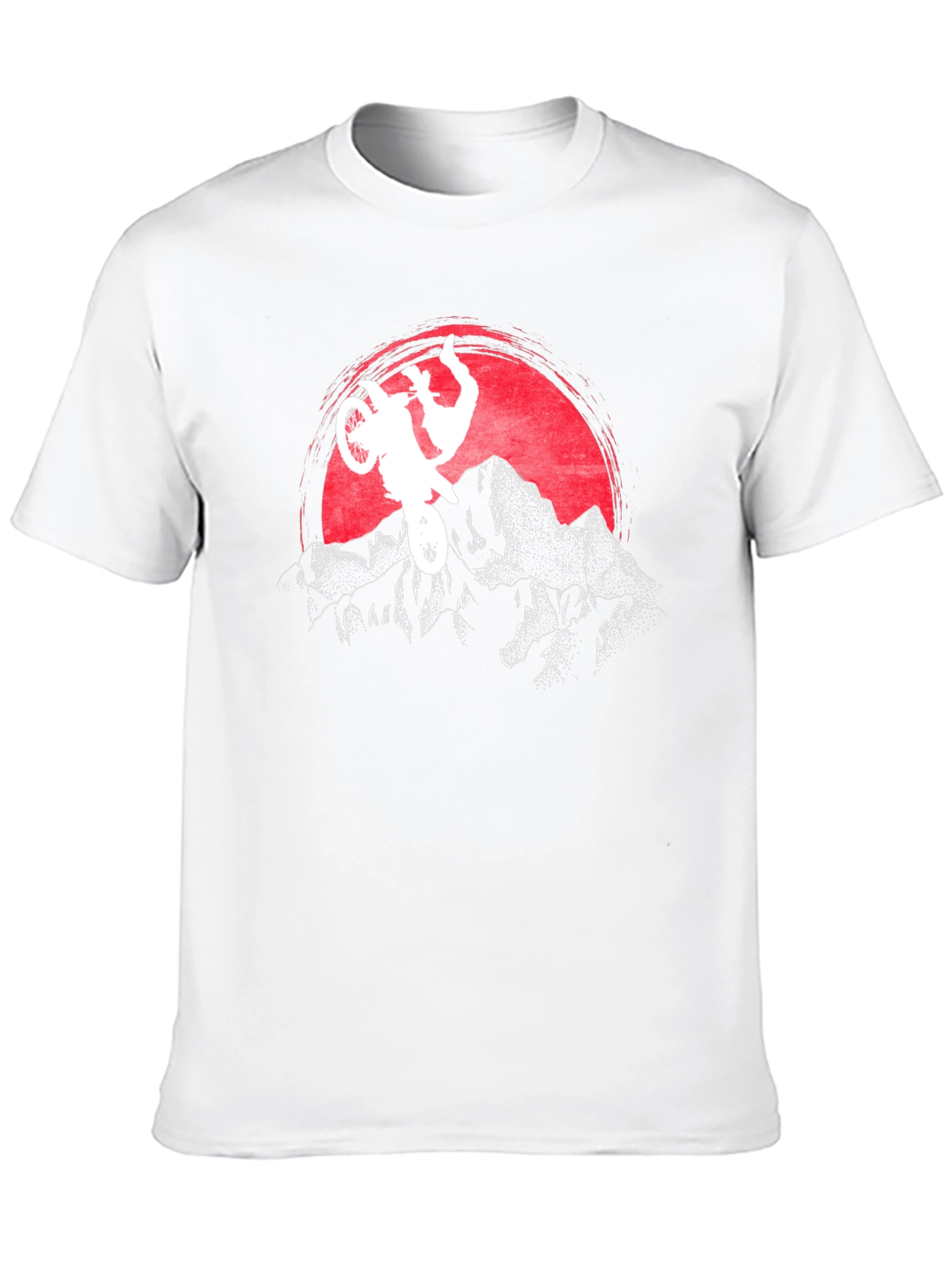 Motocross Sunset Graphic Tee