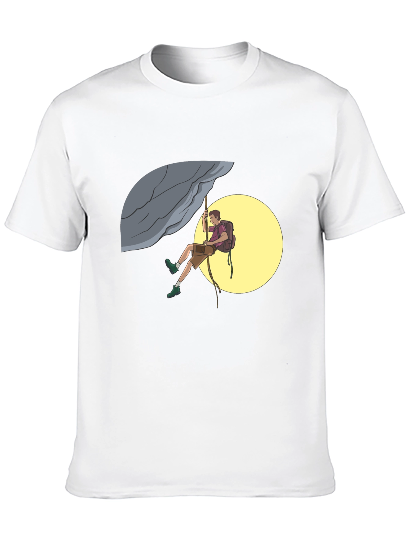 Rock Climbing Graphic Tee