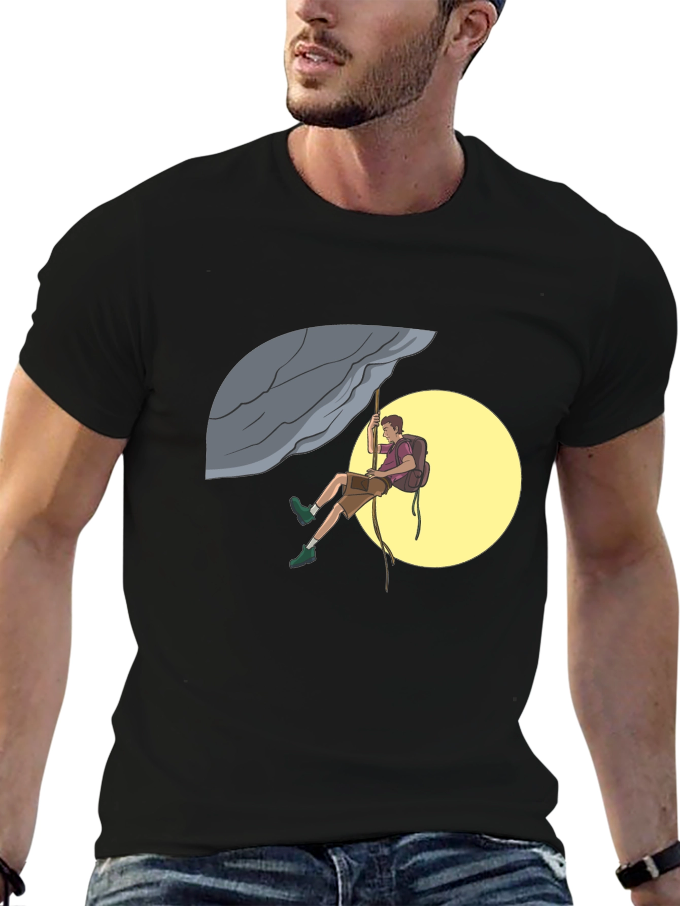 Rock Climbing Graphic Tee
