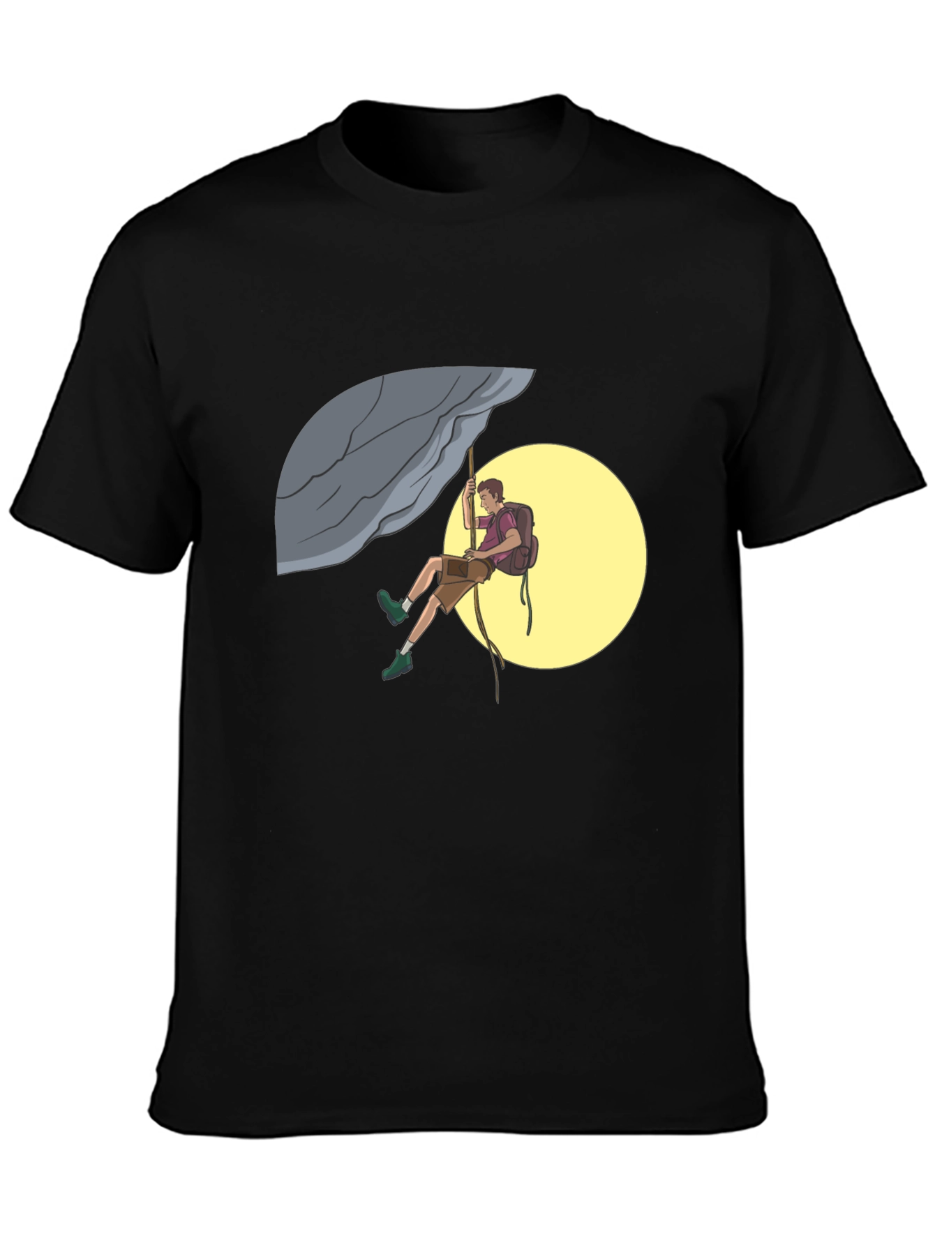 Rock Climbing Graphic Tee