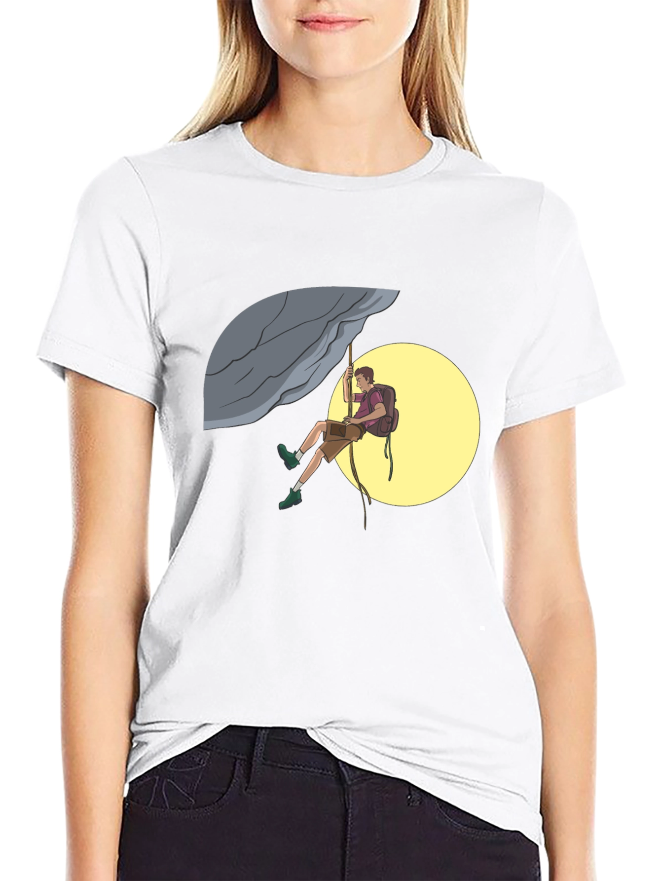Rock Climbing Graphic Tee