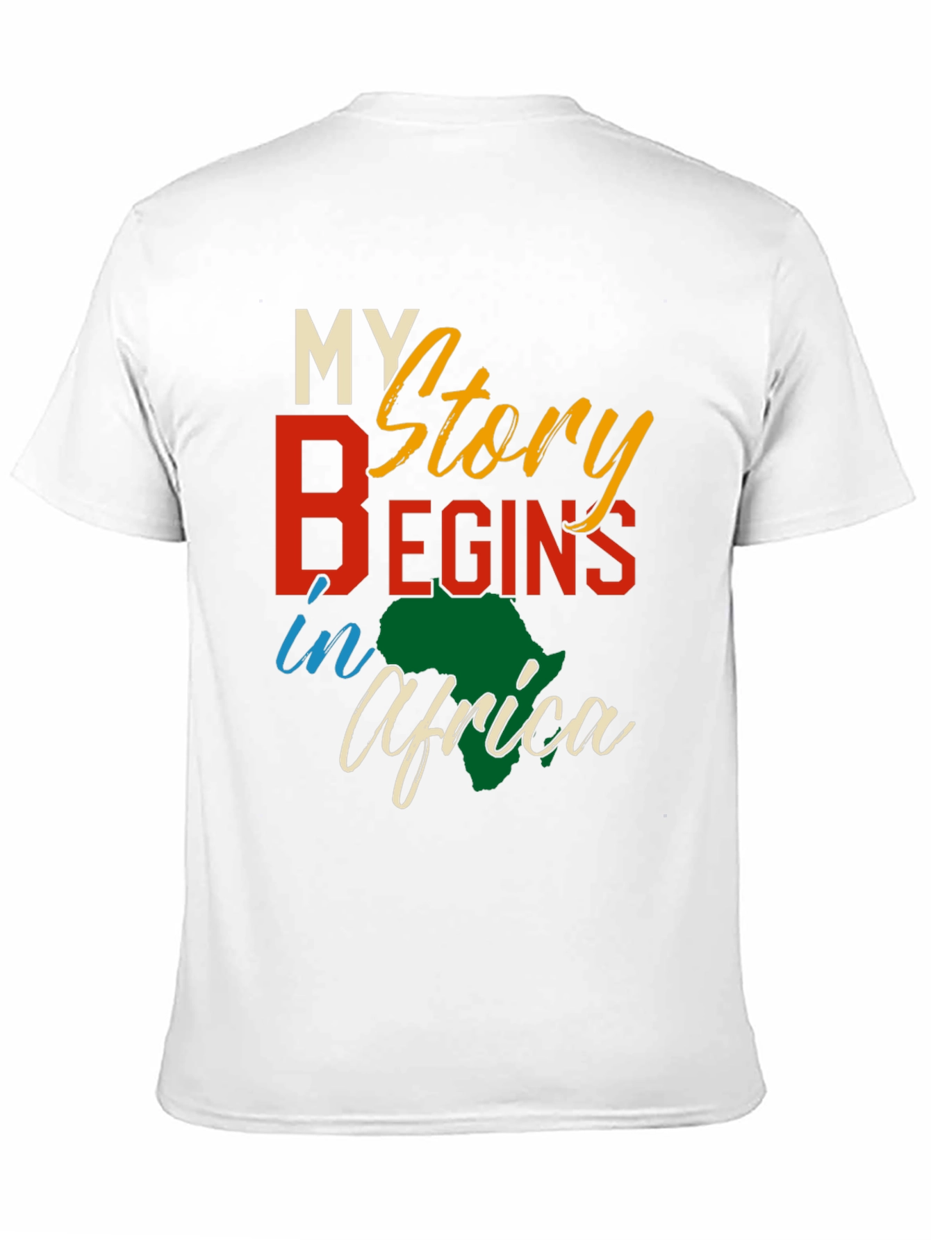 My Story Begins In Africa T-Shirt