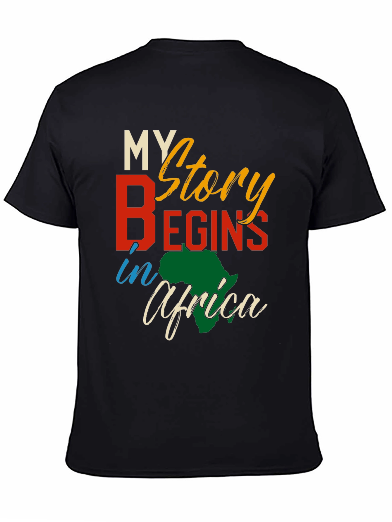 My Story Begins In Africa T-Shirt