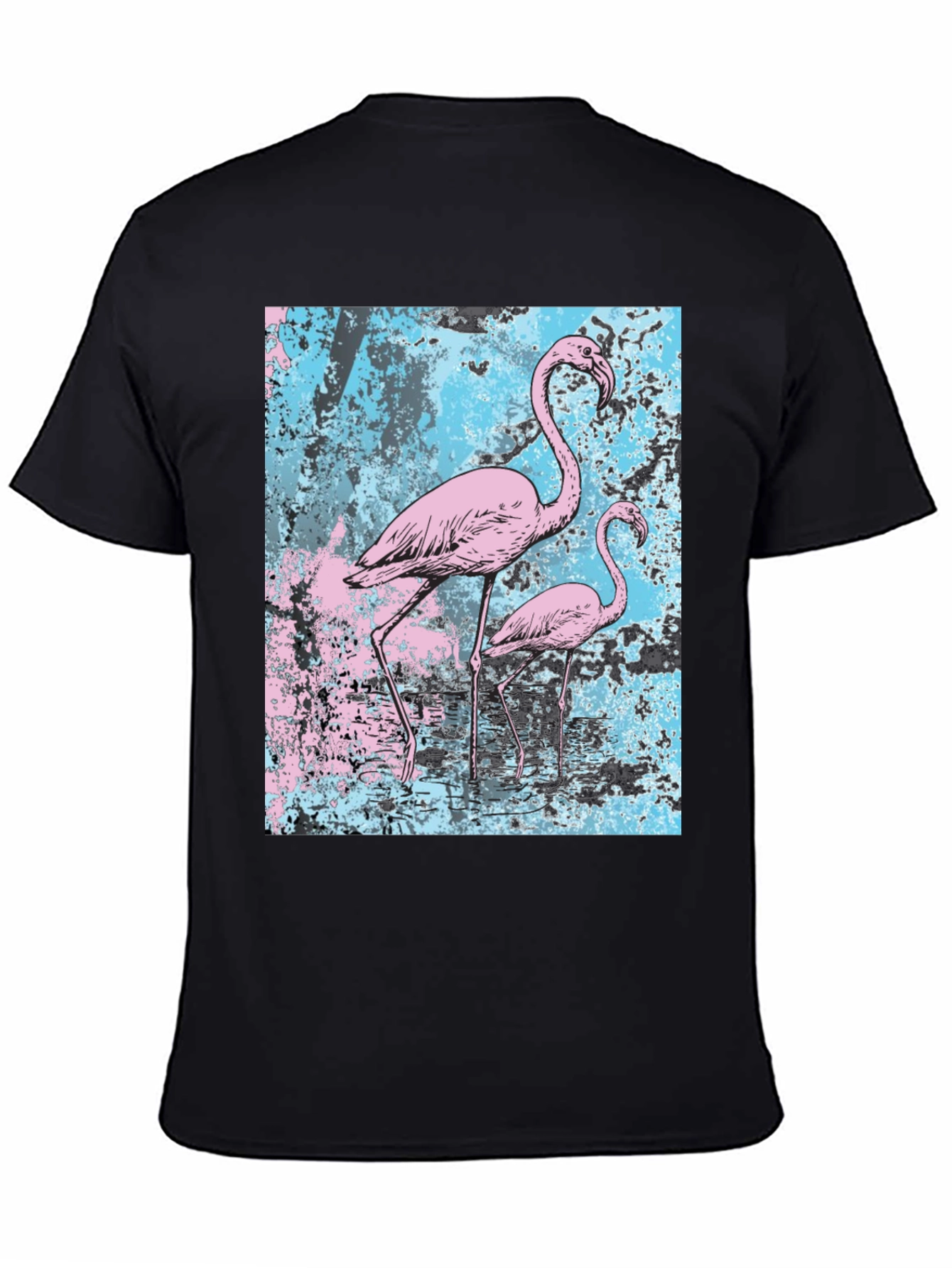 Flamingo Graphic Tee - Unique Print T-Shirt