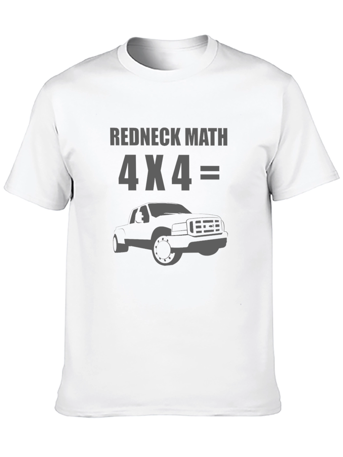 Redneck Math 4x4 Truck T-Shirt