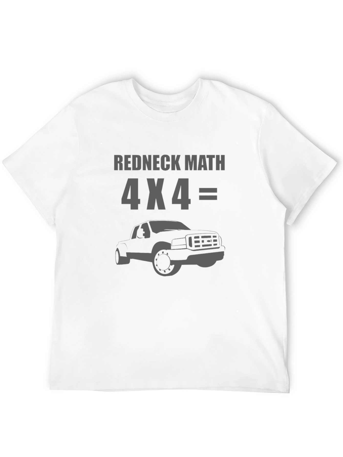 Redneck Math 4x4 Truck T-Shirt