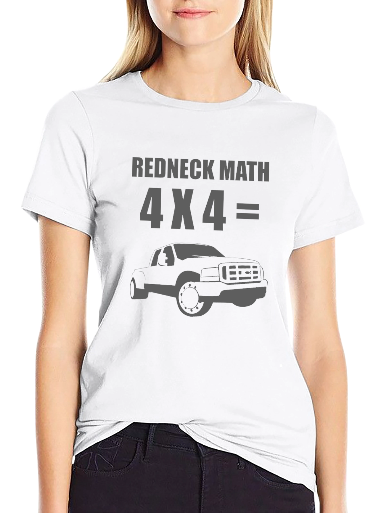 Redneck Math 4x4 Truck T-Shirt