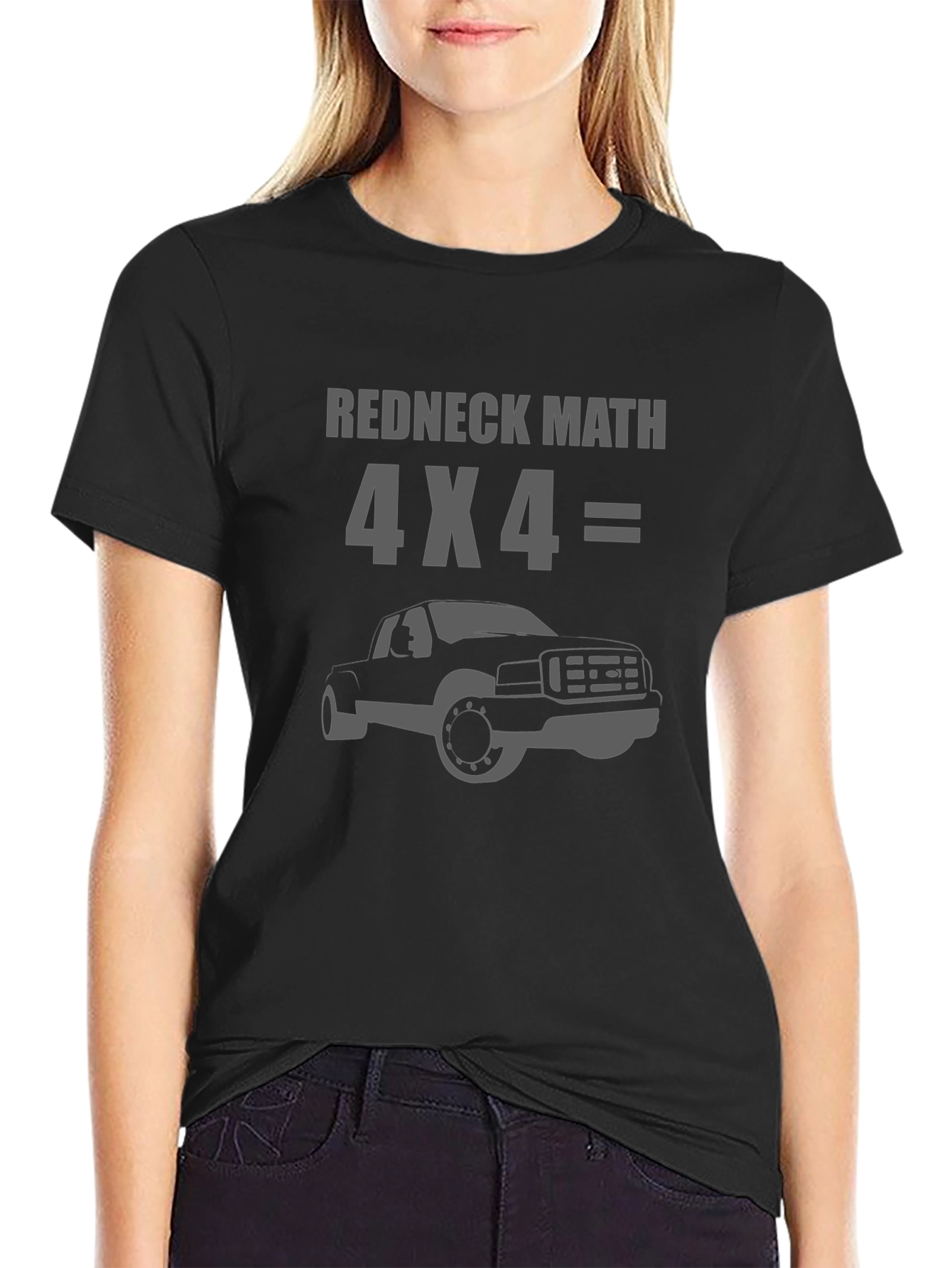 Redneck Math 4x4 Truck T-Shirt
